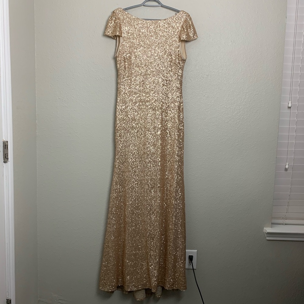 Sorella Vita long sequins formal dress